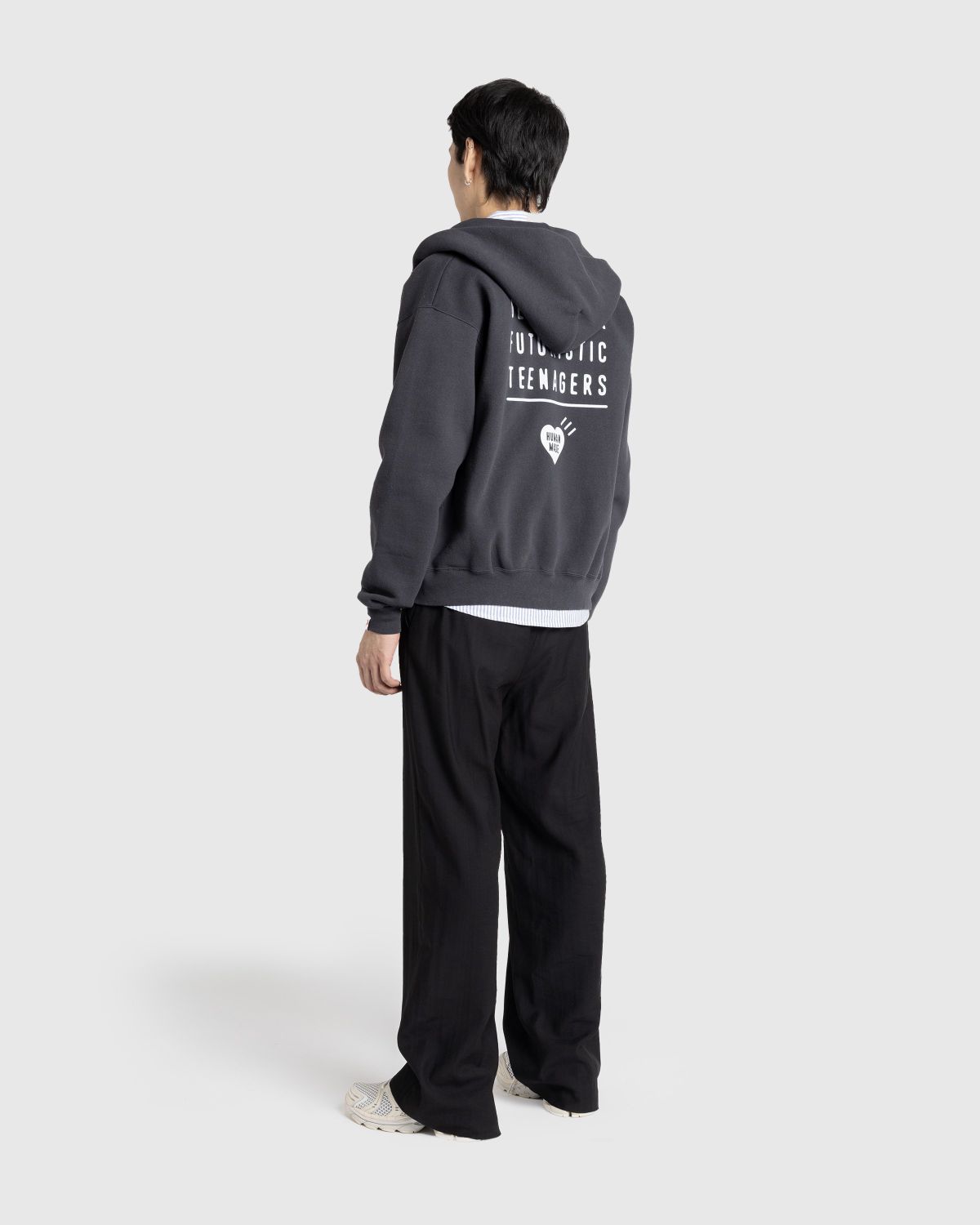 Human Made – Zip-Up Hoodie Black | Highsnobiety Shop